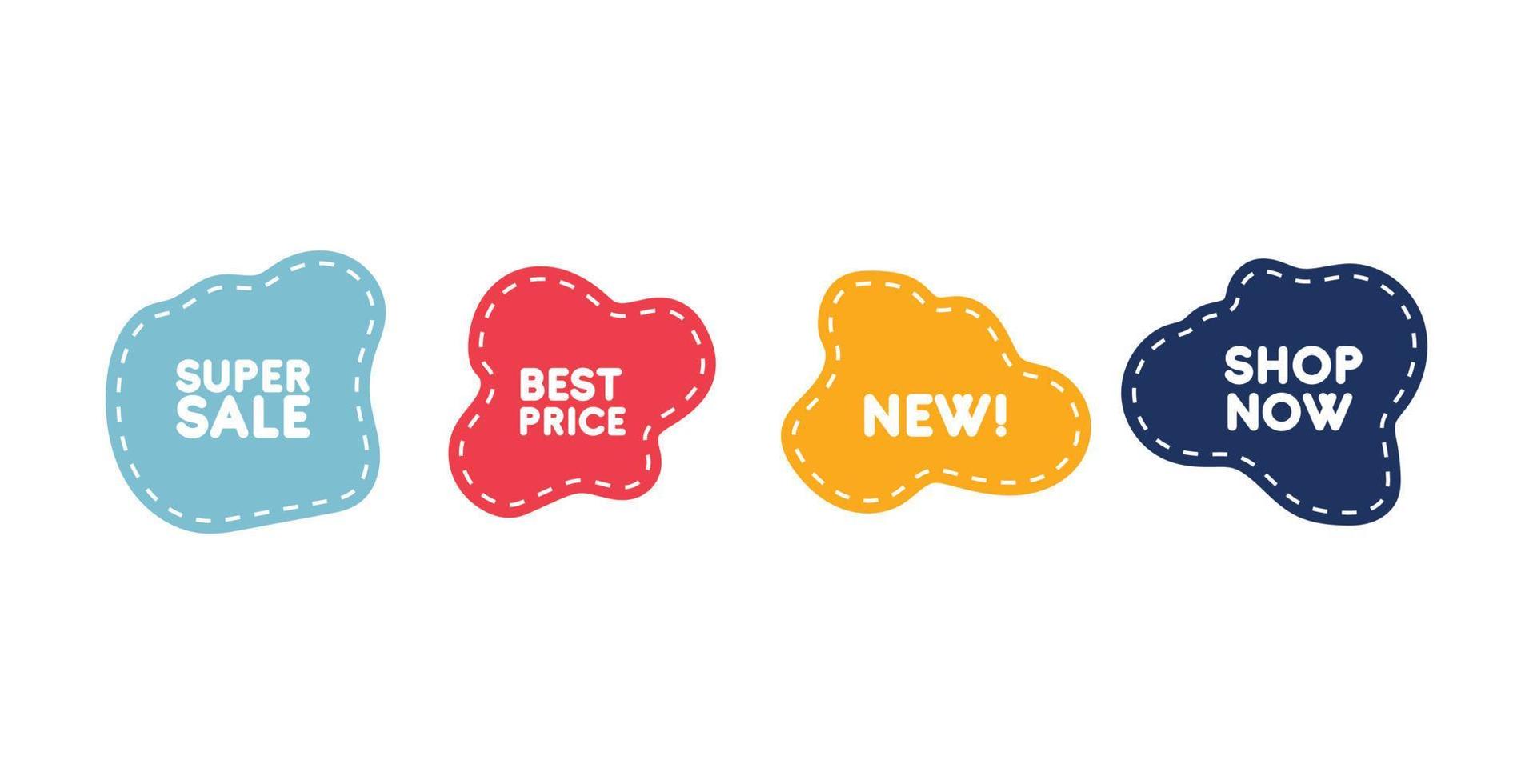 cute sticker label 13463133 Vector Art at Vecteezy