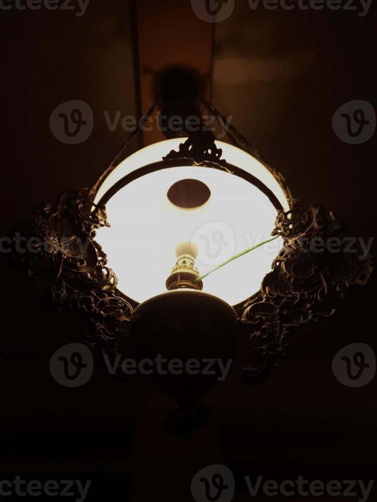 Javanese traditional lamp photo