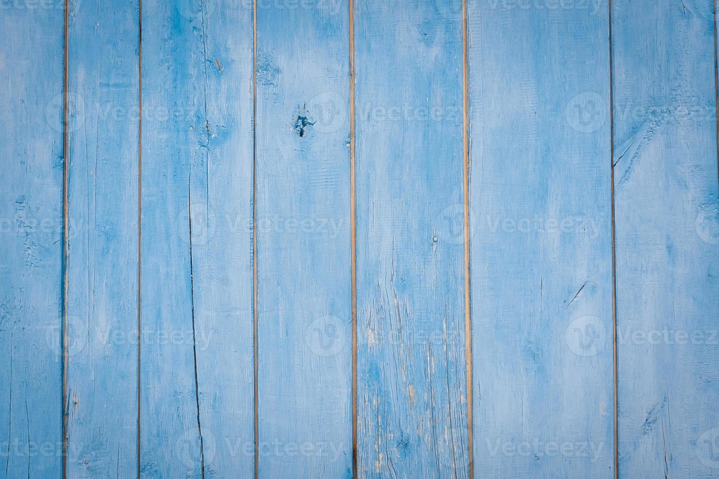 Blue wood texture background surface photo