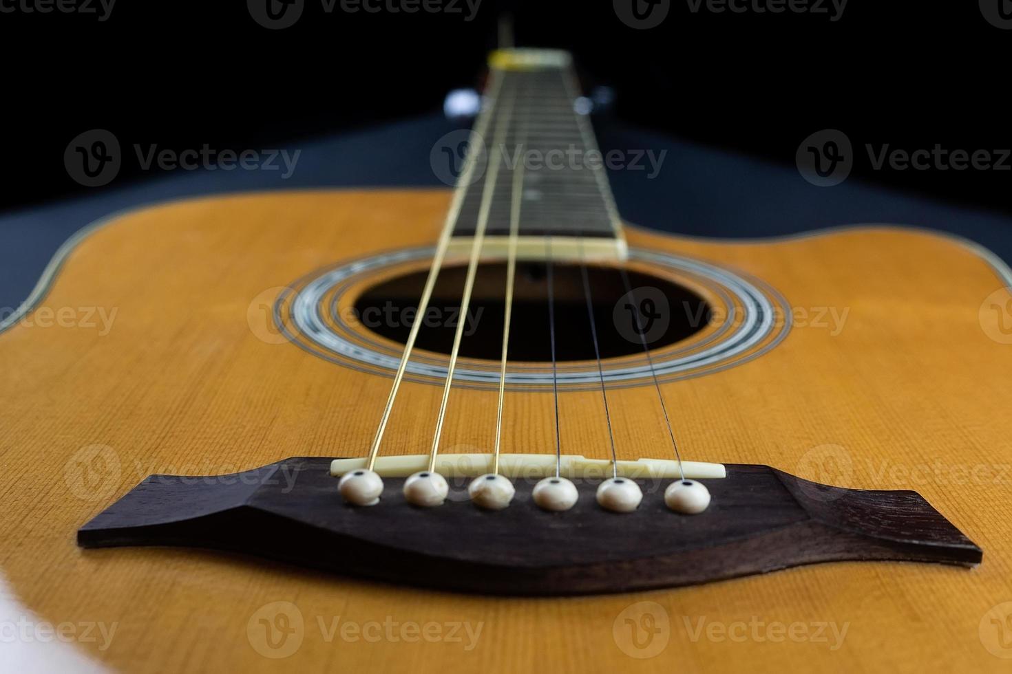 guitar and pick photo