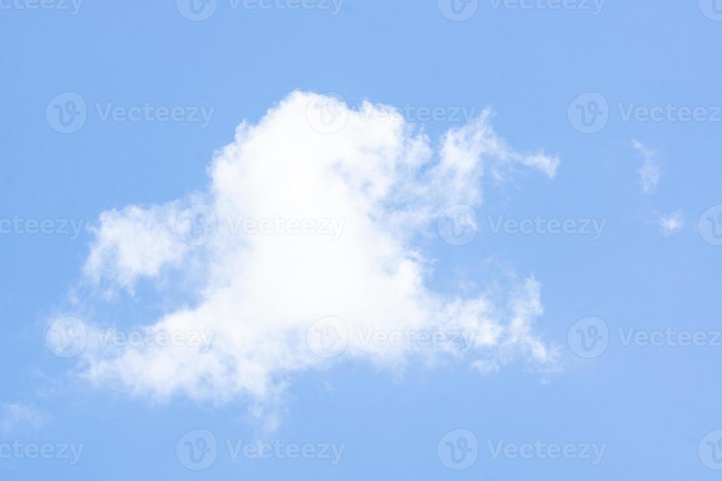 blue sky with cloud photo