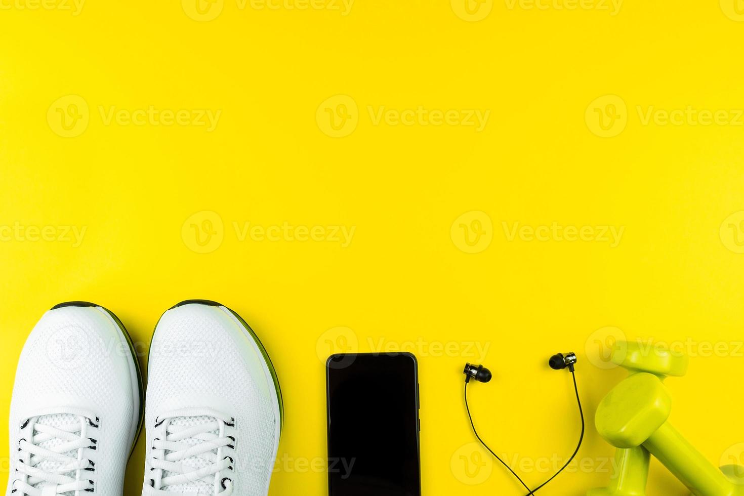 sports concept yellow background photo