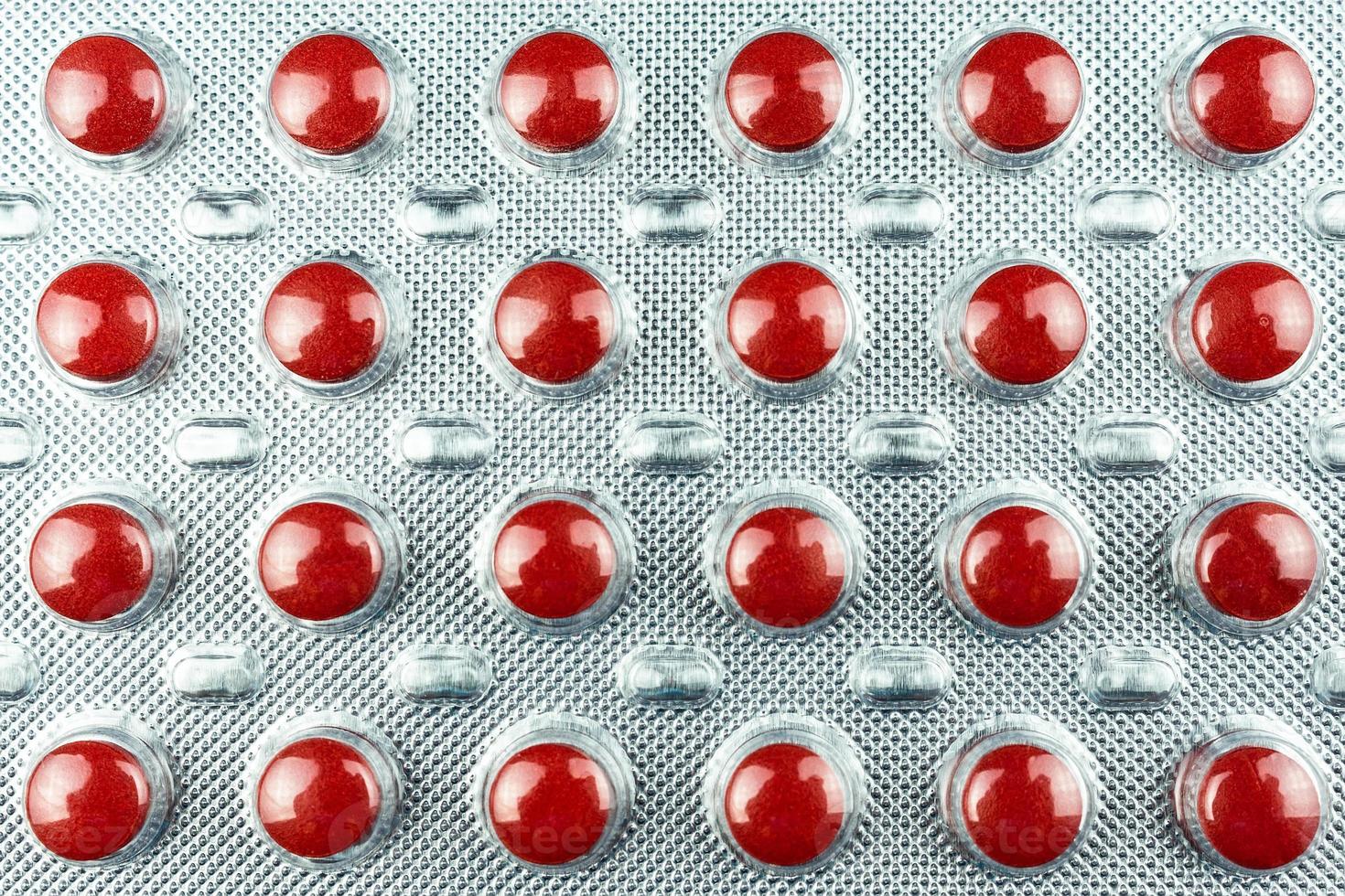 The texture of the pills photo