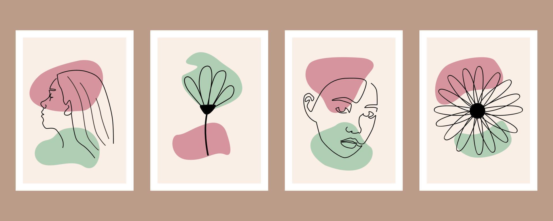 Boho covers collection vector