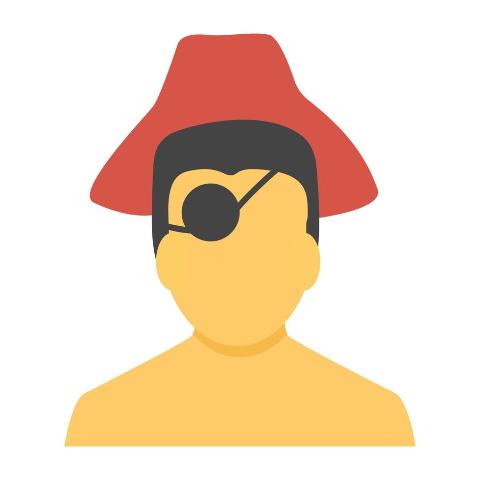 Trendy Pirate Concepts vector