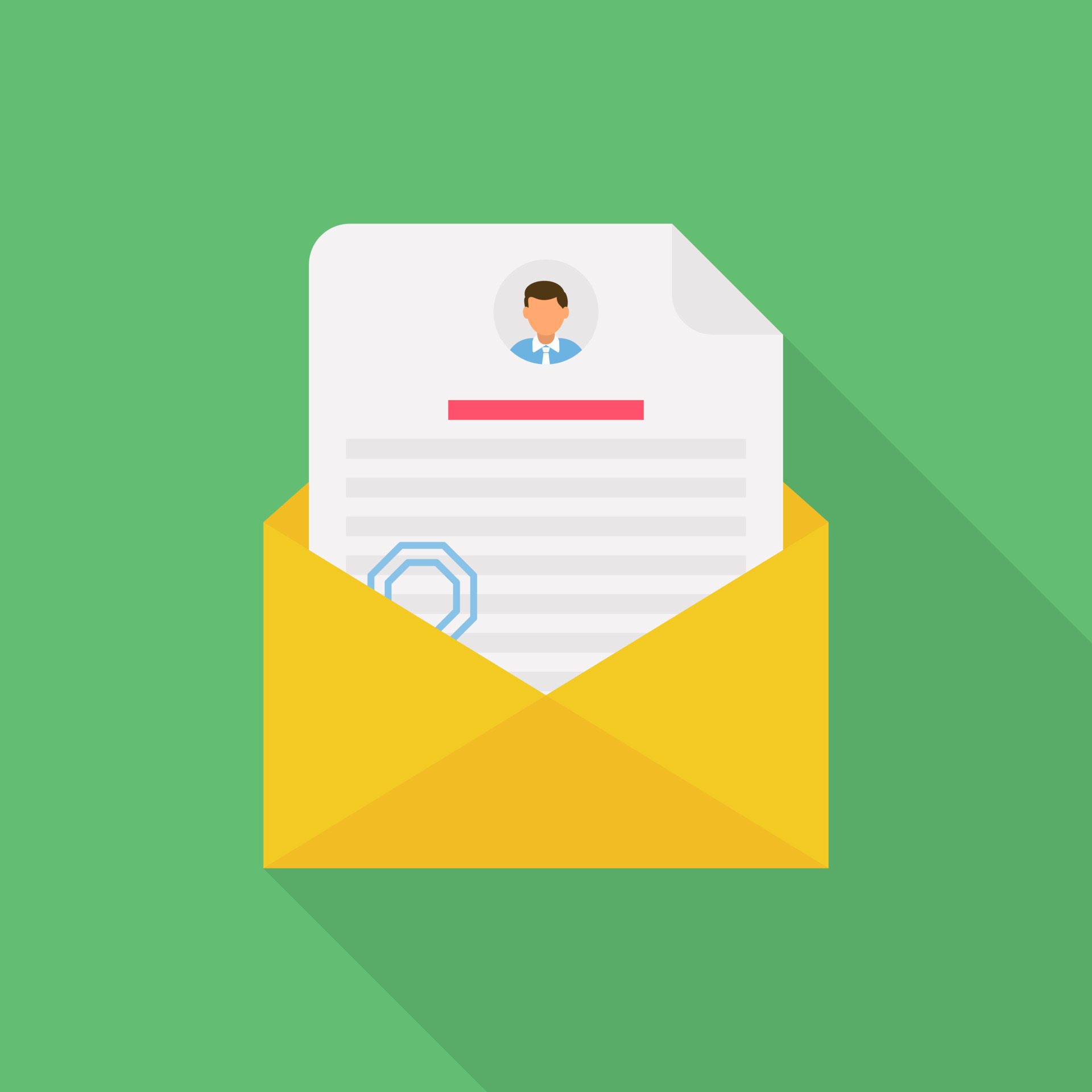 Cv Envelope Concepts 13466314 Vector Art at Vecteezy