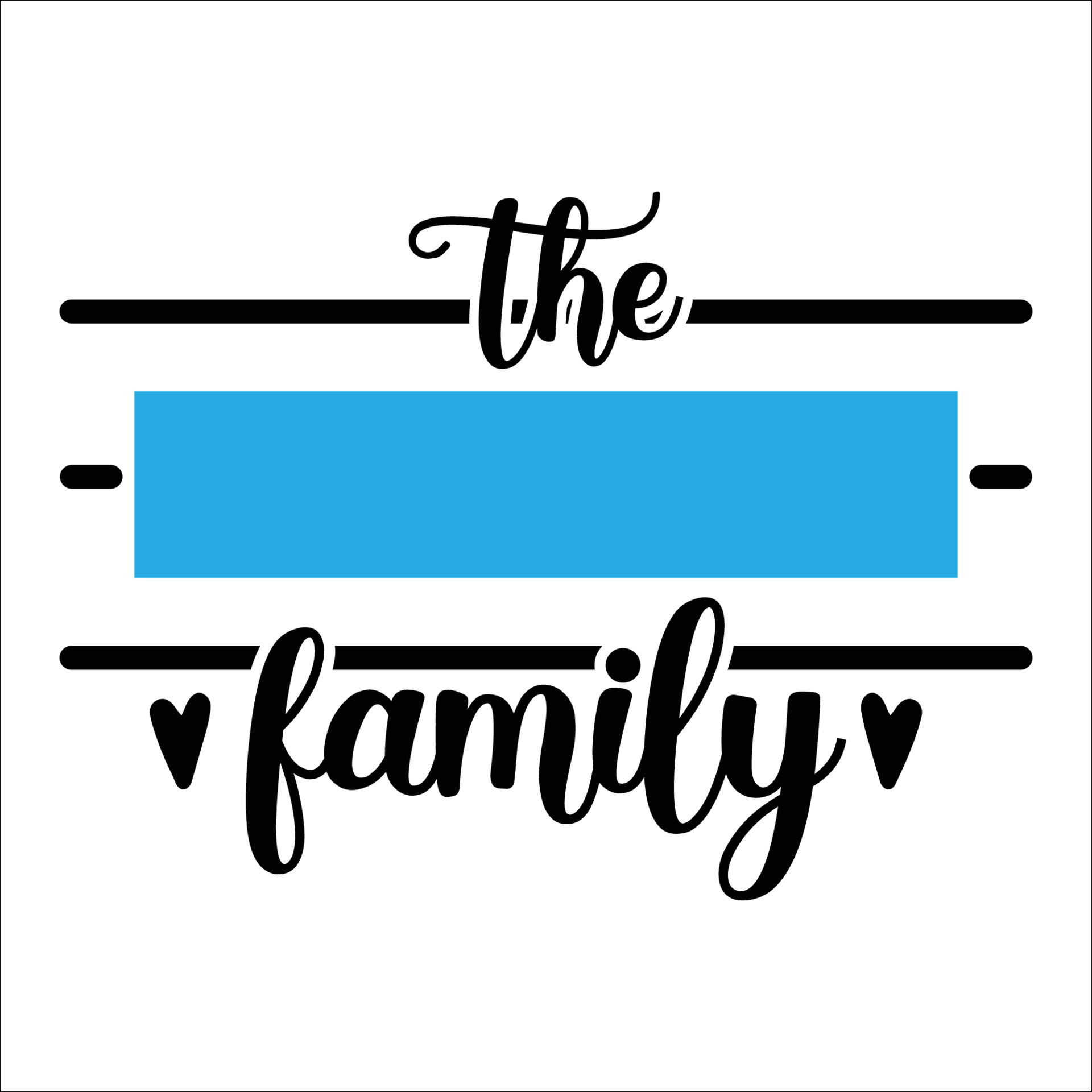 The NAME Family wonderful and stylish typography 13466546 Vector