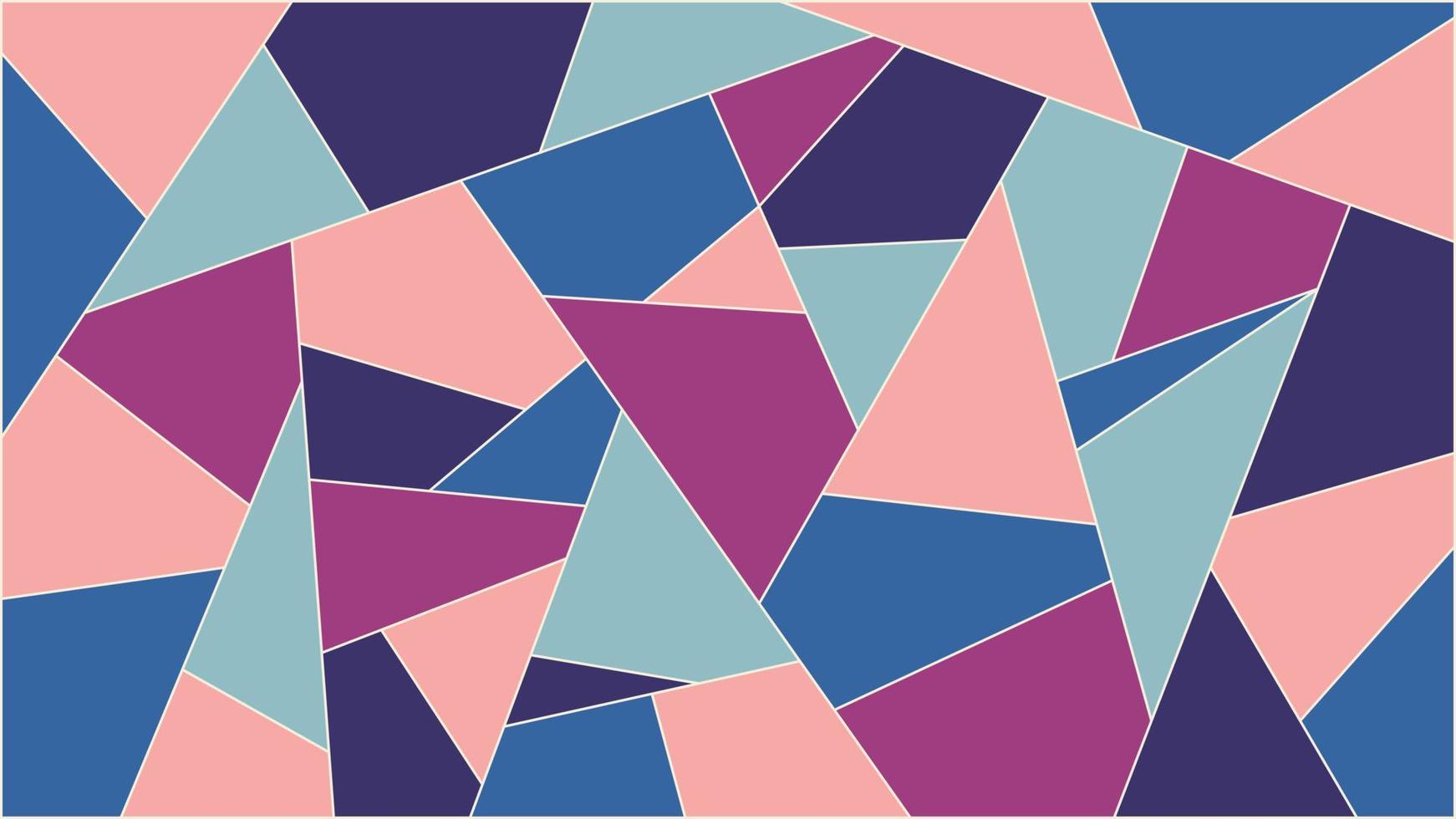 mosaic geometric background vector