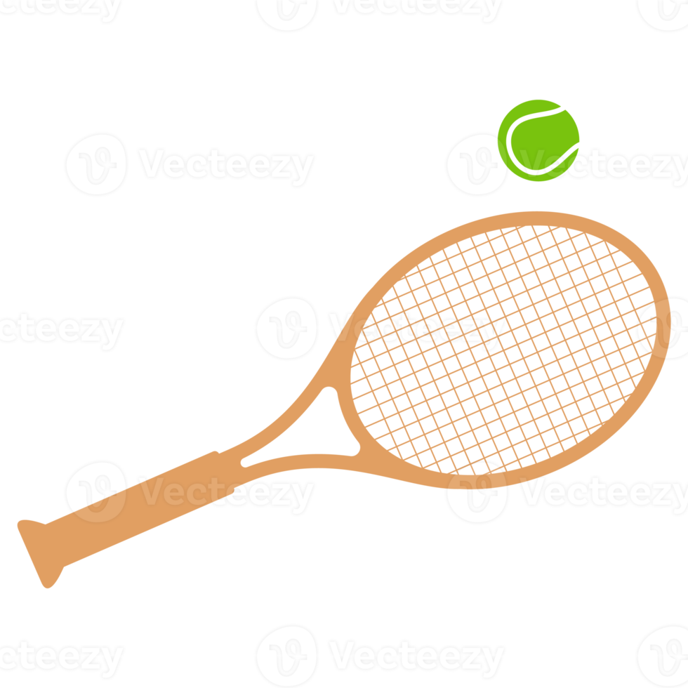 tennisracket en bal png