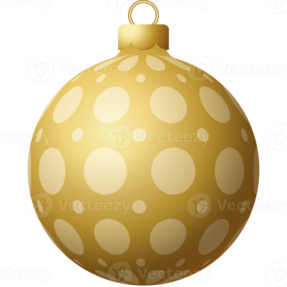 goldene weihnachtskugel luxus hängende kugel png