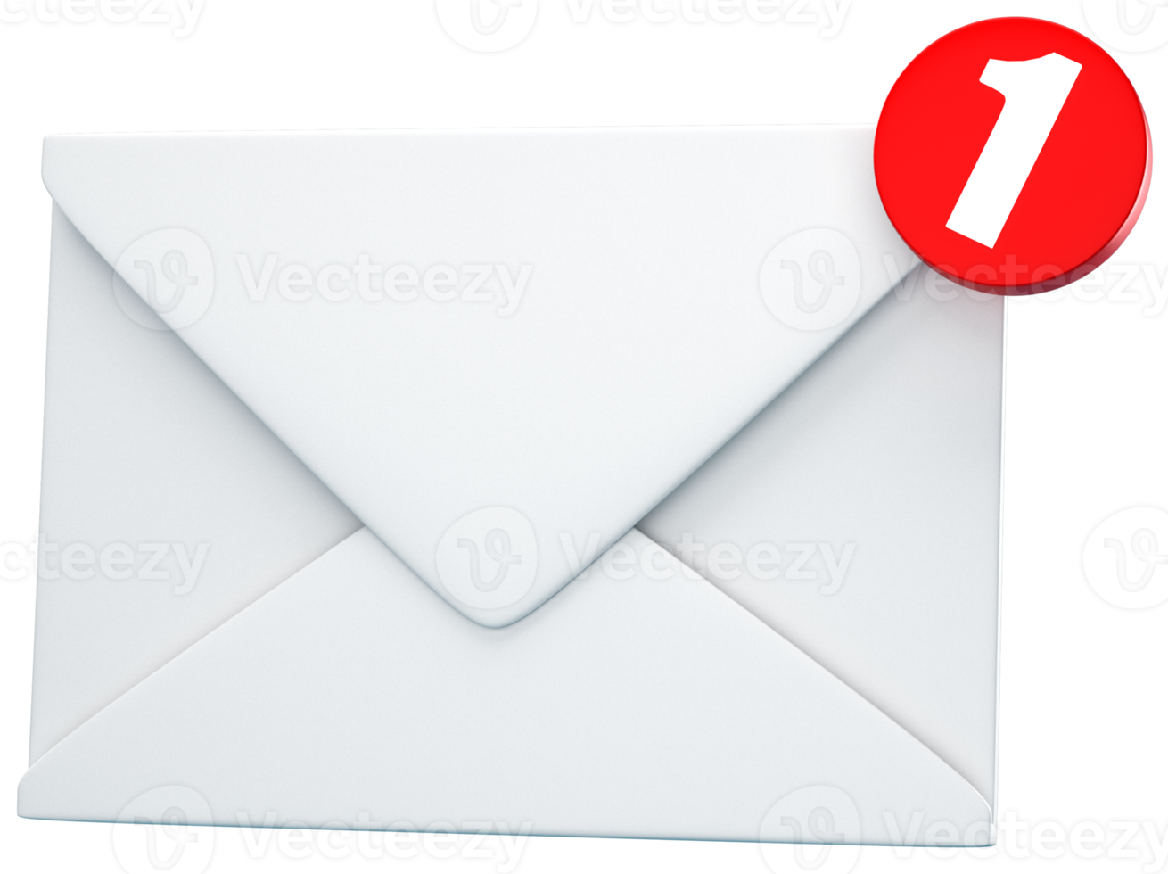 new mail 3d render png
