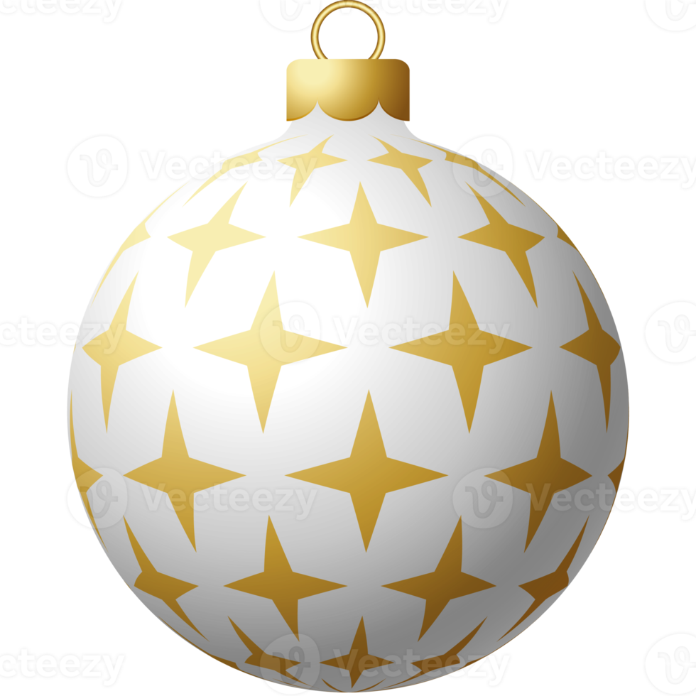 golden christmas ball luxury hanging bauble png