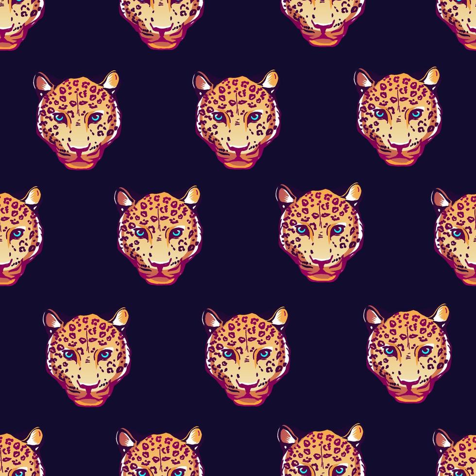 Tropical seamless pattern. vector