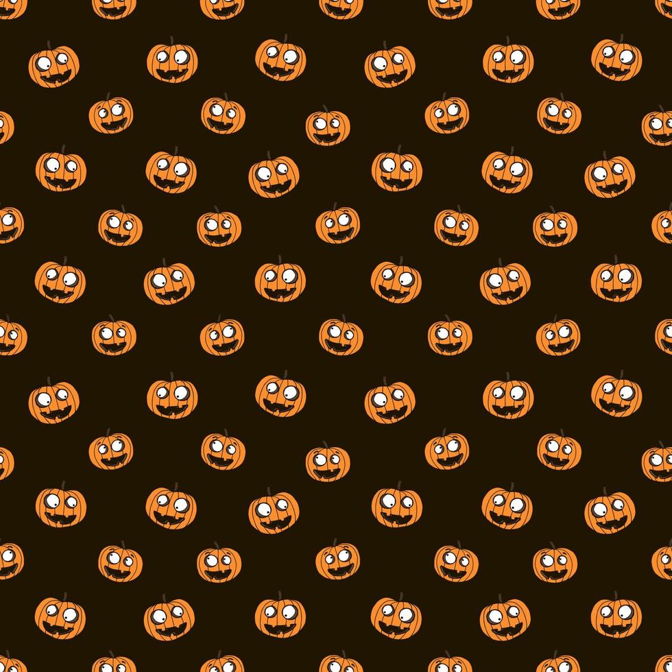 Halloween seamless pattern. vector
