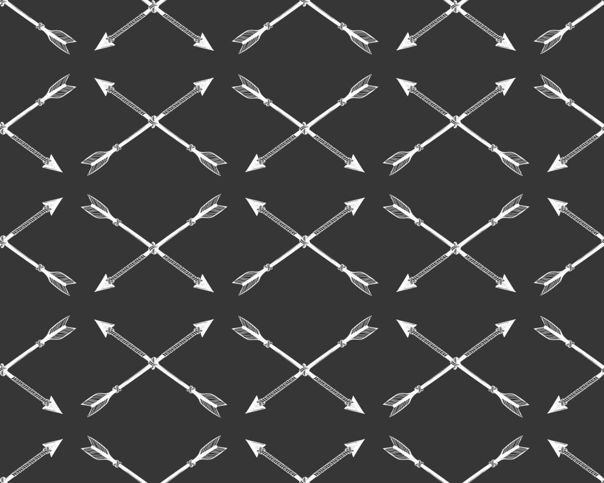 Arrows seamless pattern. vector