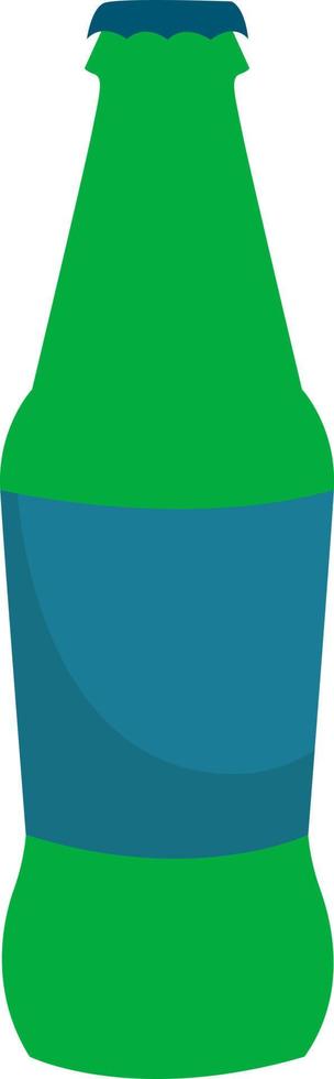 botella de refresco, ilustración, vector sobre fondo blanco.