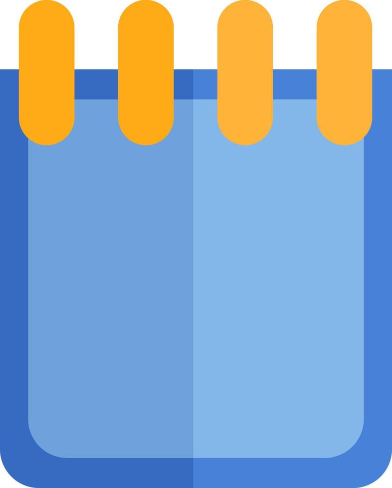 School sketchbook, illustration, vector, on a white background. vector