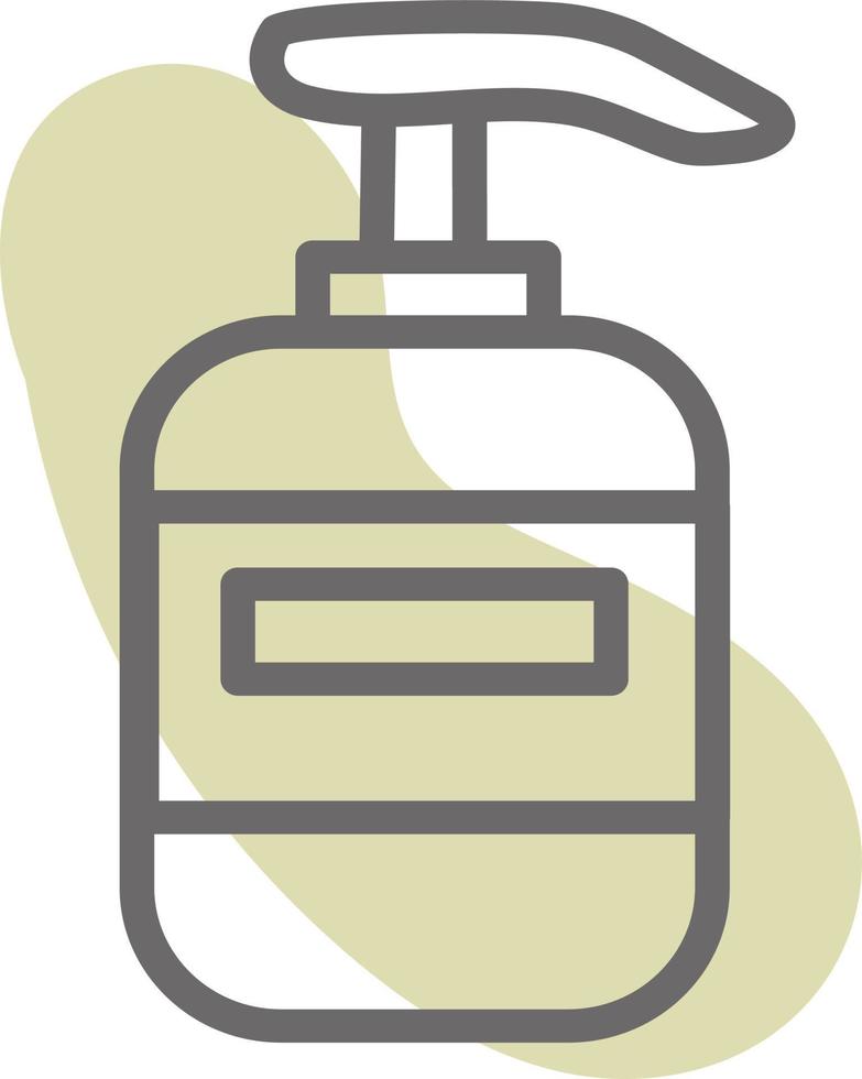 Hand soap, illustration, vector on a white background.