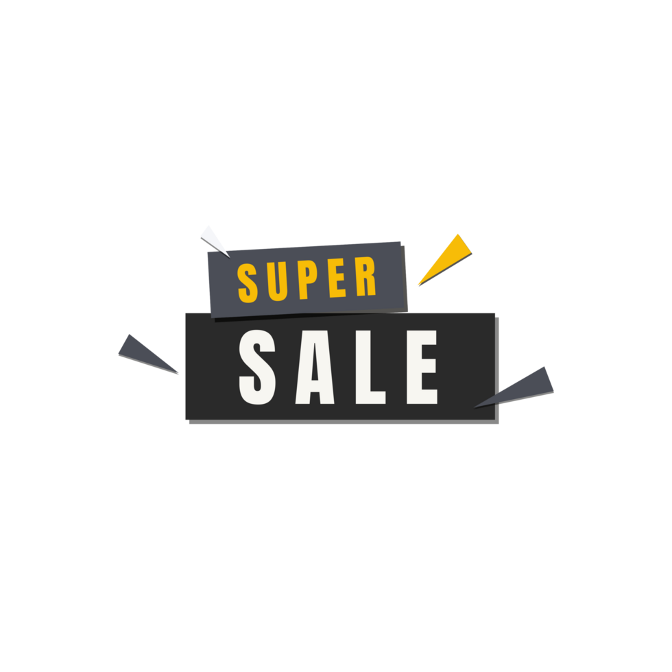 Sale Shopping Poster or banner with Flash icon and text png