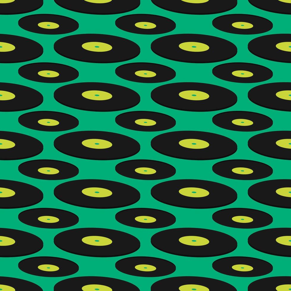 Vinyl pattern , illustration, vector on white background