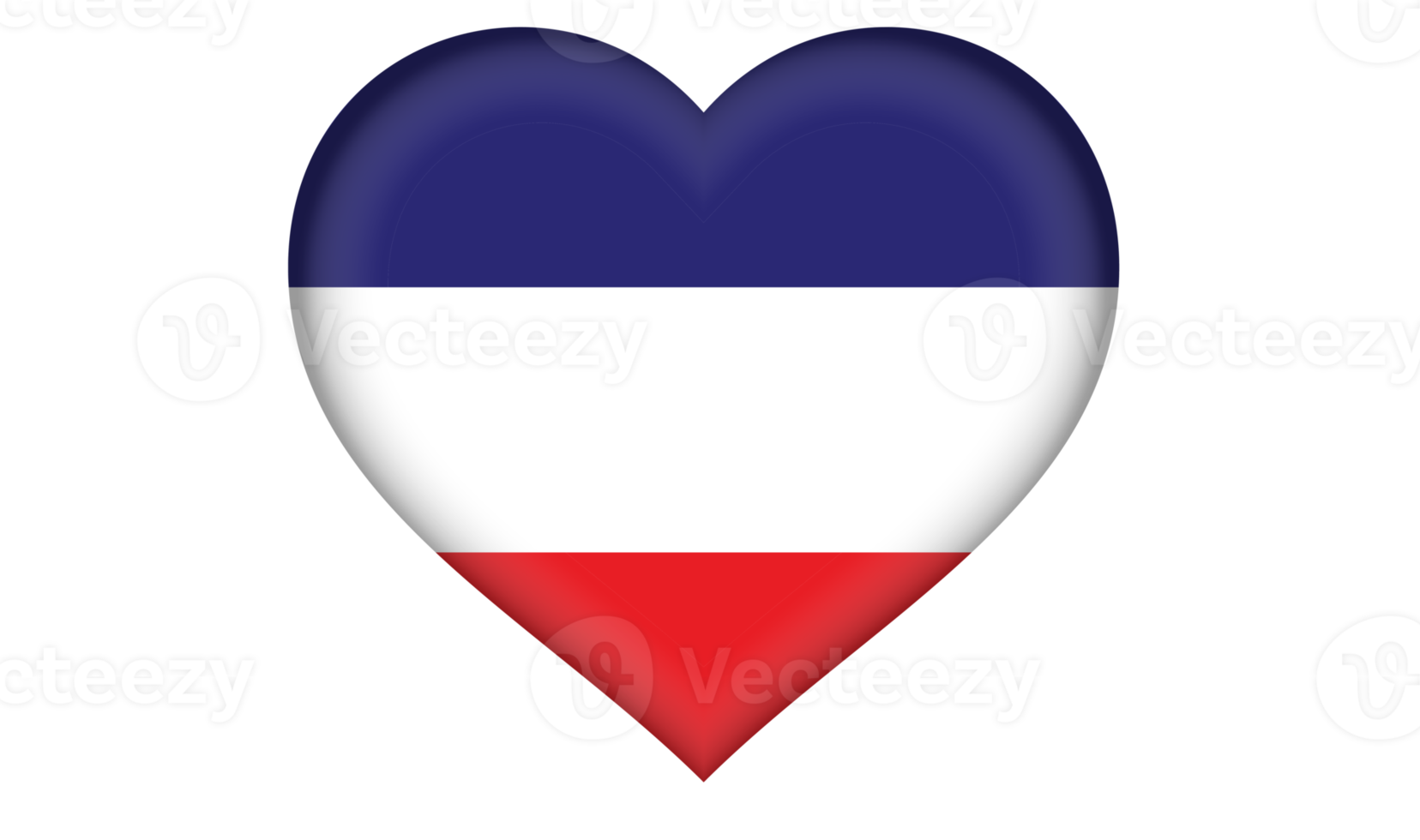 Los Altos flag icon in the form of a heart png