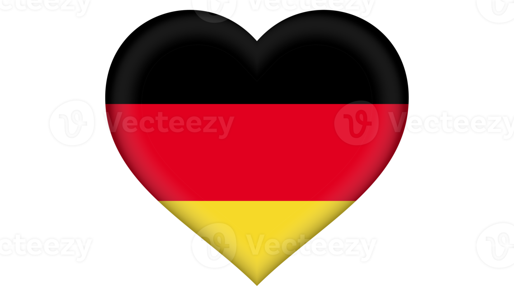 icono de la bandera de Alemania en forma de corazón png