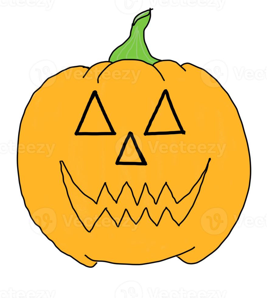 calabaza de halloween gratis png