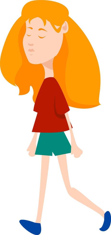 , illustration, vector on white background.