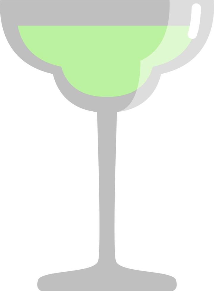 margarita en un vaso, ilustración de icono, vector sobre fondo blanco