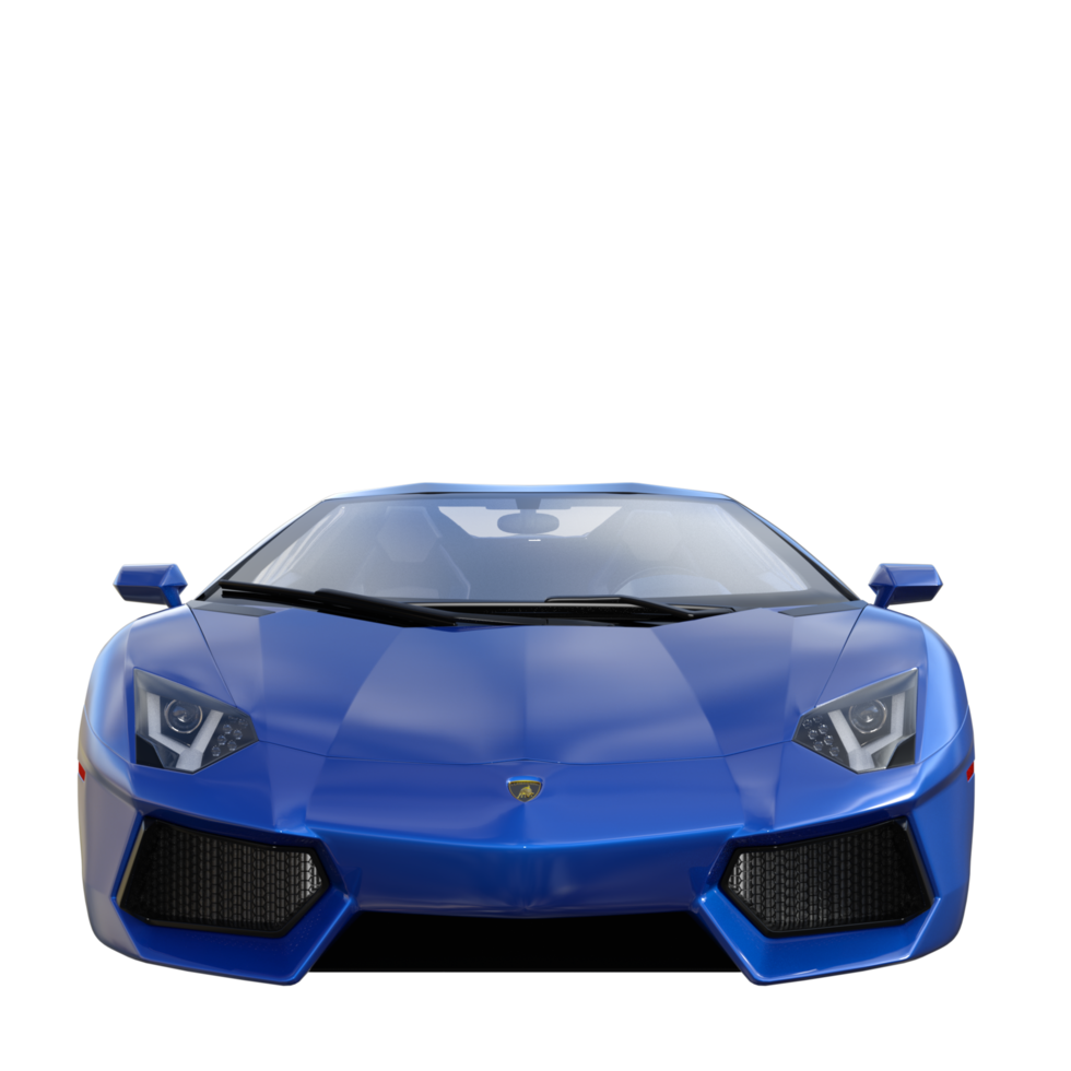 voiture de sport rendu 3d png