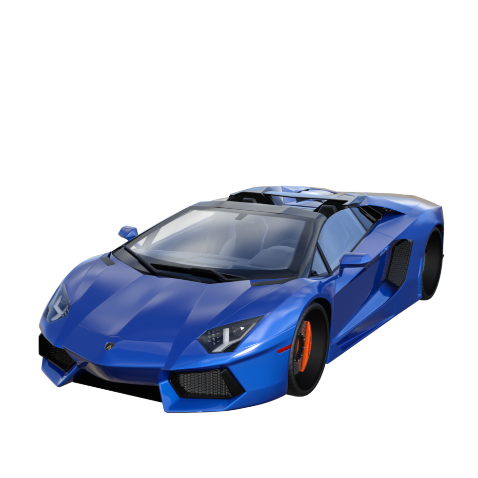 sport auto 3d renderen png