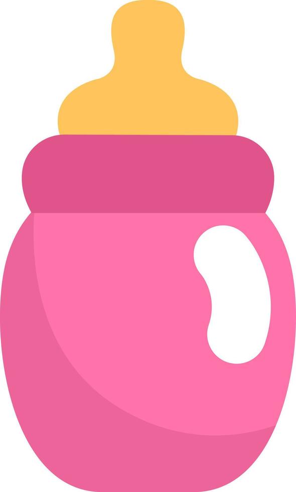 Kindergarten bottle, illustration, vector on a white background.