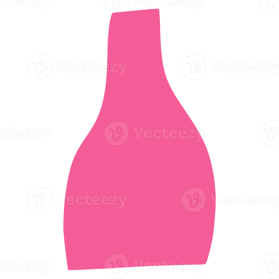 söt form i naiv stil illustration design. trendig barnslig hand dragen klämma konst för design element och prydnad png