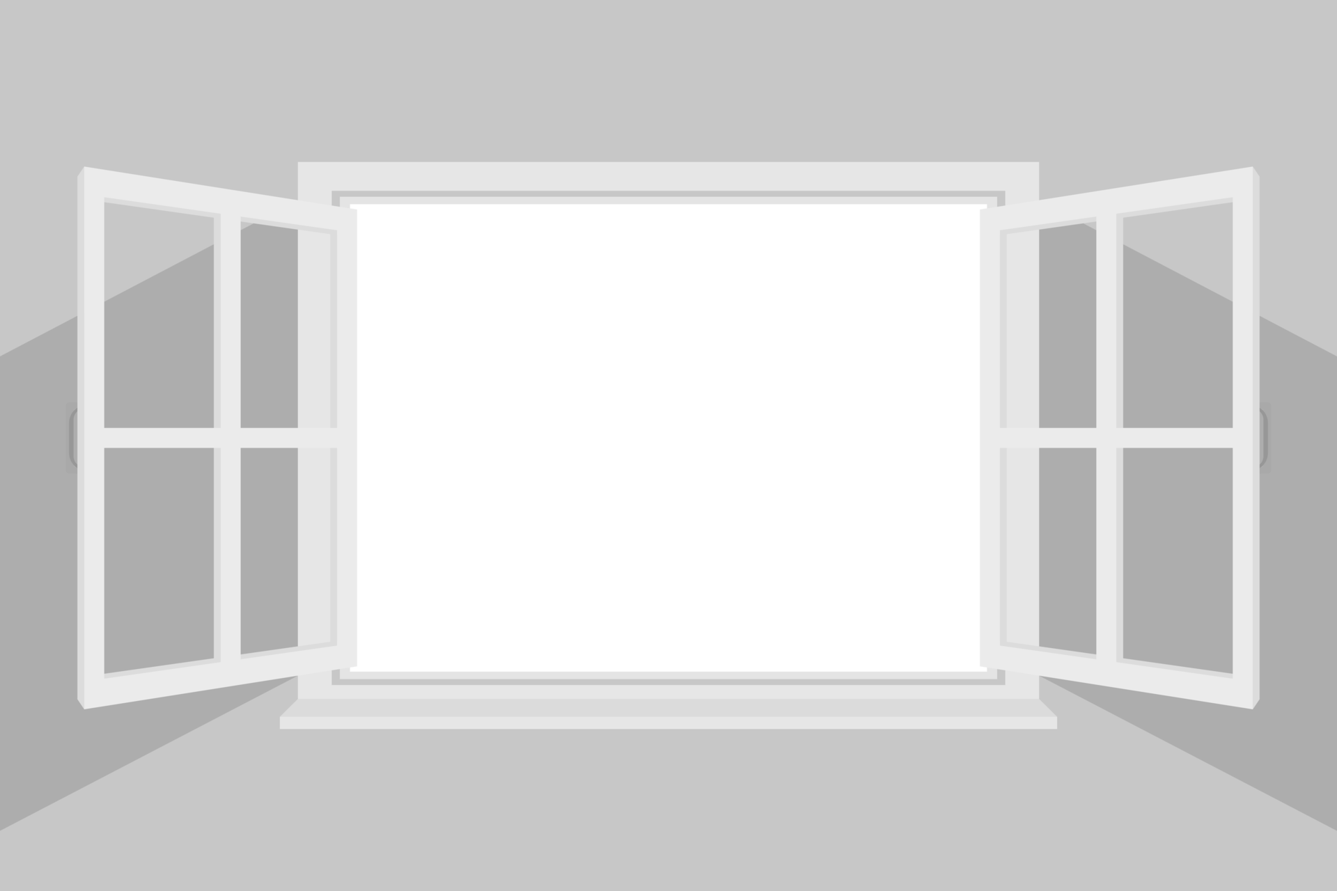 illustration of open window 13473004 PNG