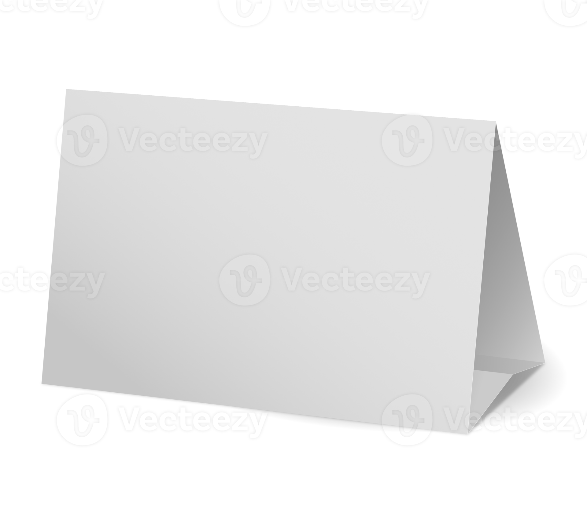 White blank paper table card 13473006 PNG