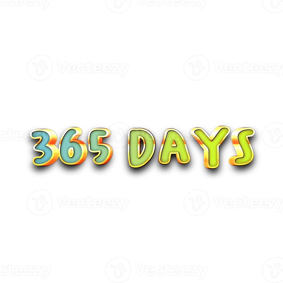 day effect word png
