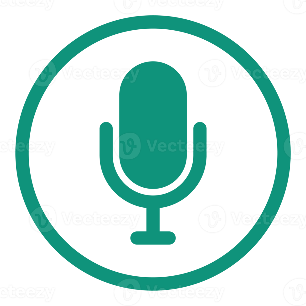 pictogram podcast microfoon png