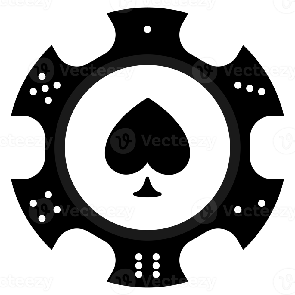 kasino poker chip ikon png