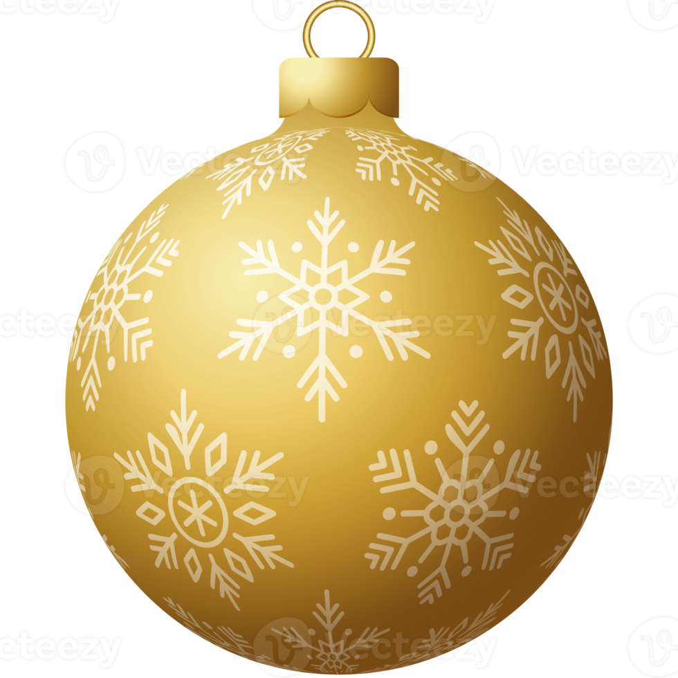 goldene weihnachtskugel luxus hängende kugel png