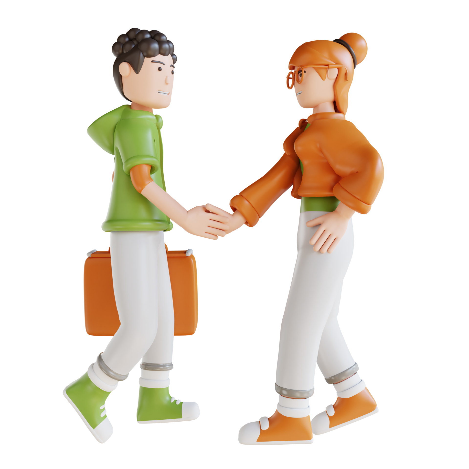 3D Illustration Business Man And Women Agreement 13473488 PNG 3D Illustration Business Man And Women Agreement 13473488 PNG
