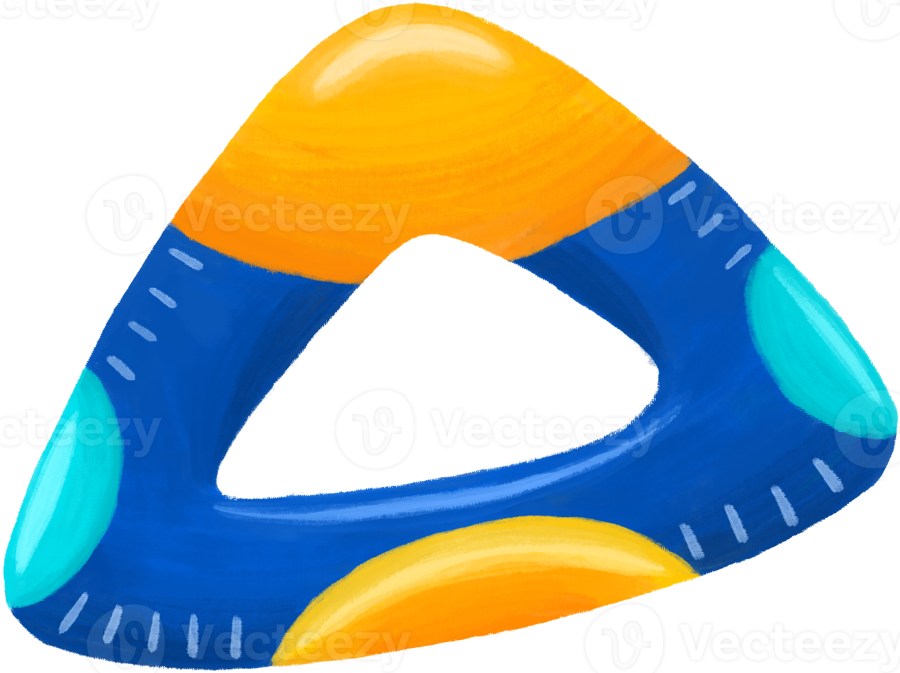 dreieckig im flachen designstil png