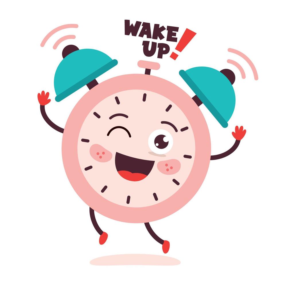 Vector Illustration Of A Clock