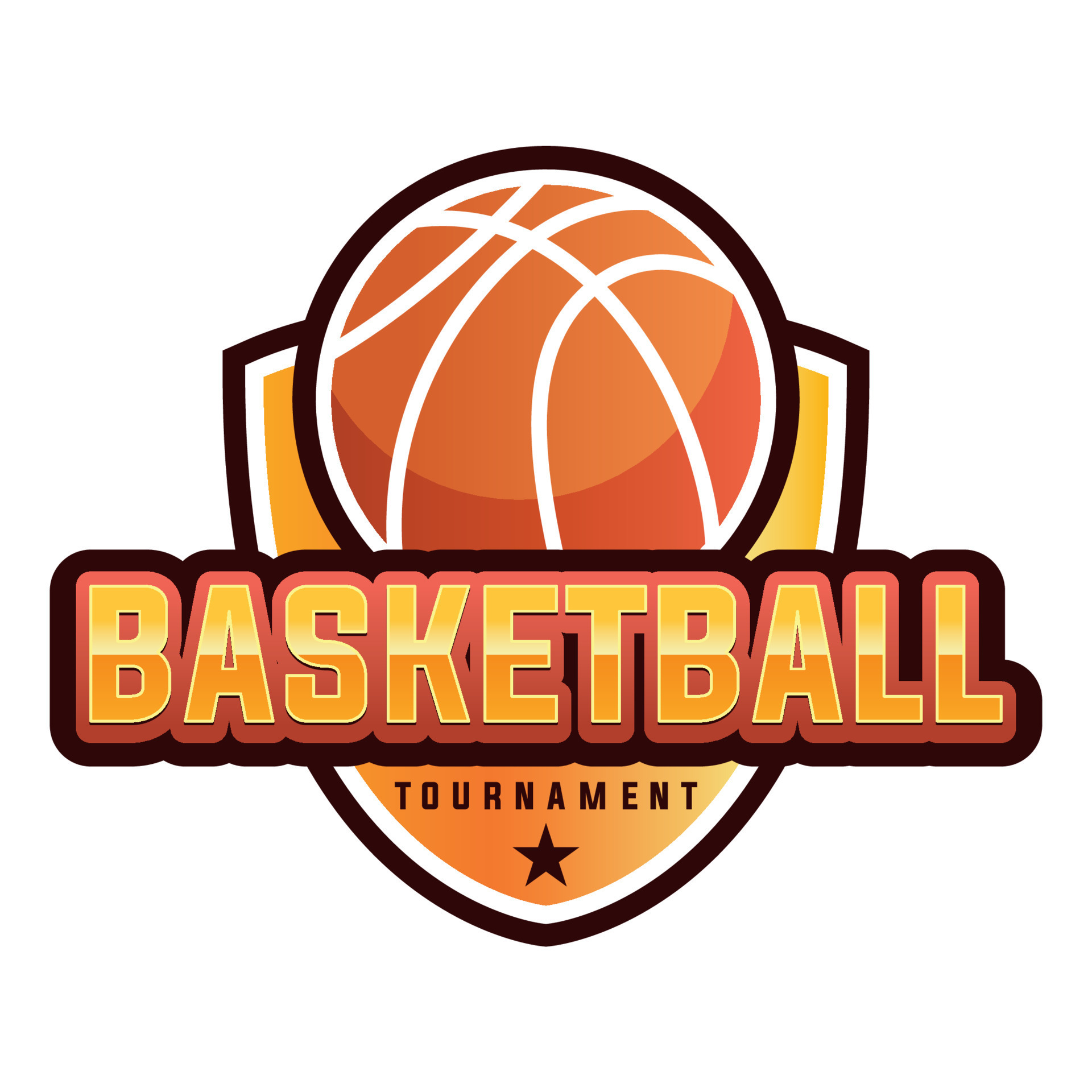 Logo Design For Basketball Sport 13474082 Vector Art at Vecteezy