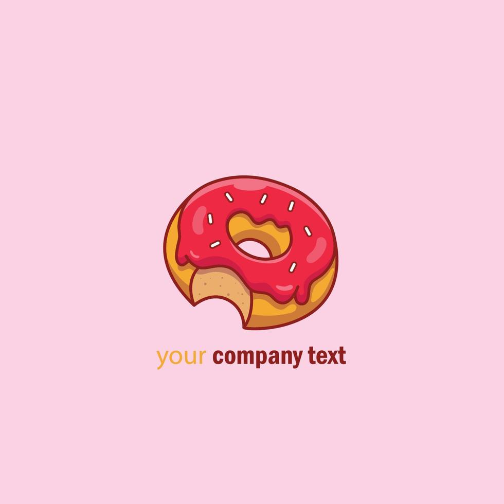 donut logo for shop vector
