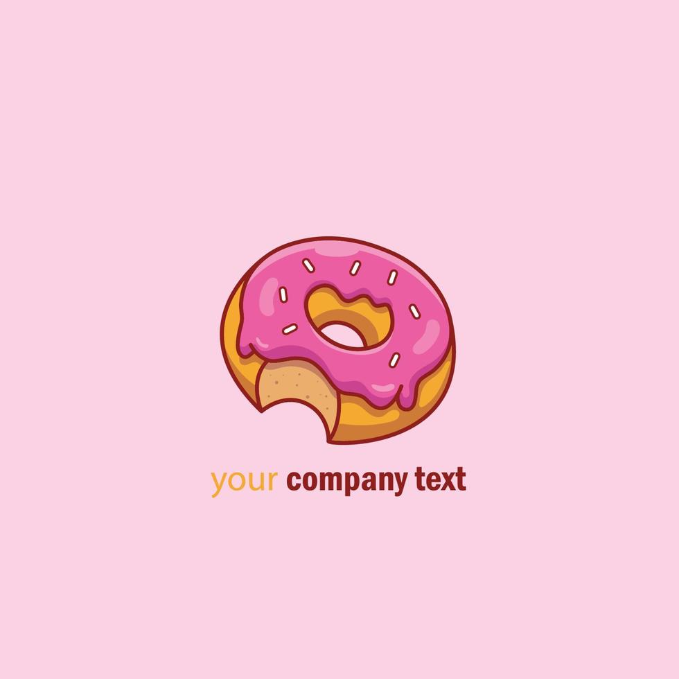 donut logo for shop vector