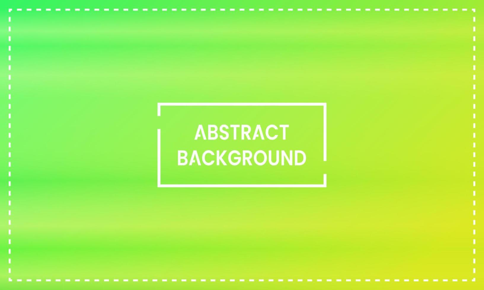 green and yellow gradient abstract background with horizontal shine and frame. blurry, simple, abstract, modern and colorful style. great for backdrop, wallpaper, card, cover, poster, banner or flyer vector