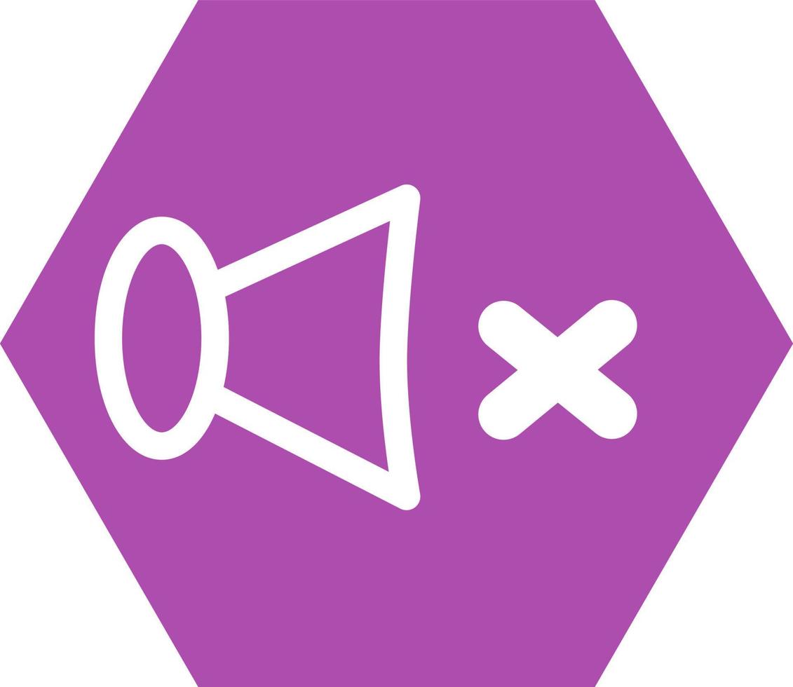 Mute music player, illustration, vector, on a white background