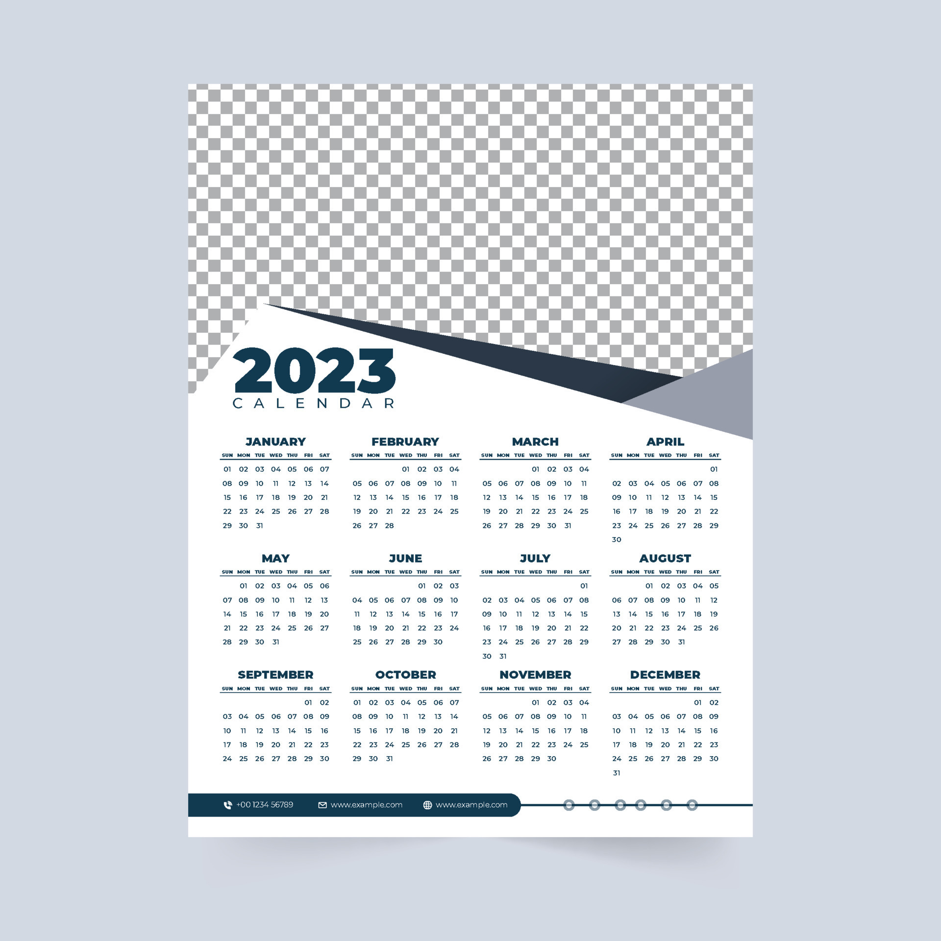 Weekend Calendar Template