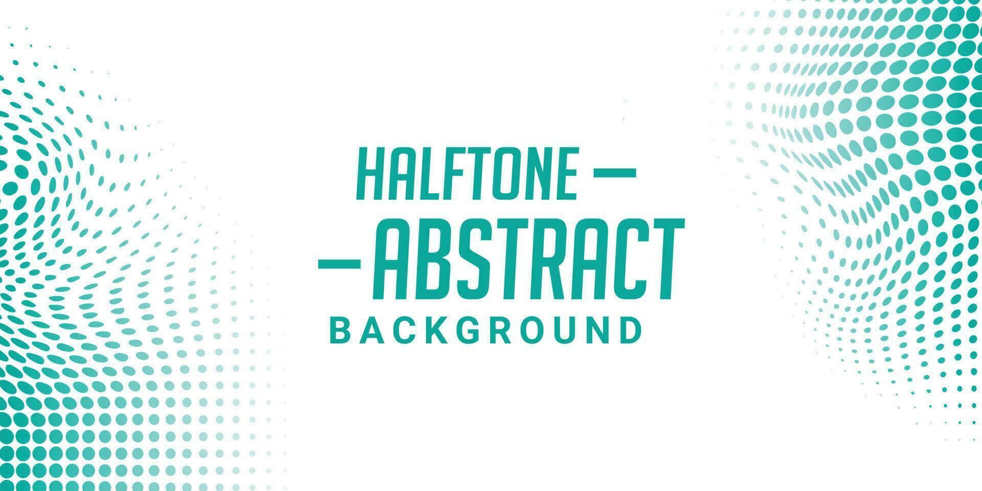 Abstract colorful halftone banner design vector