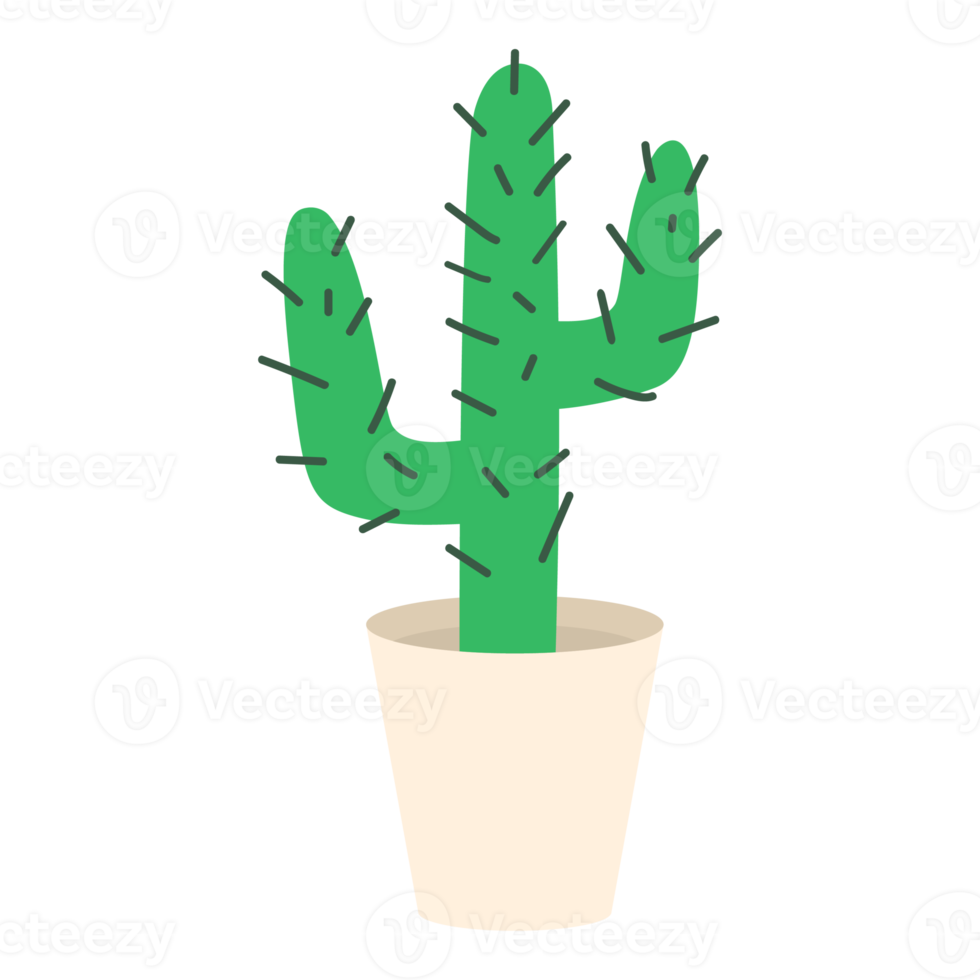 icono de planta de casa de cactus png